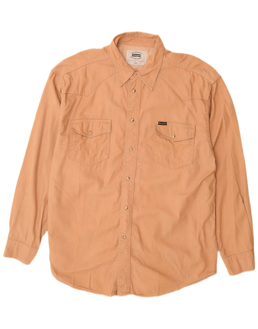 Cămașă pentru bărbați Wrangler 2XL, bej, bumbac