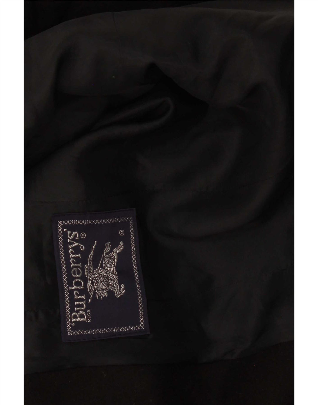 Jachetă Burberrys pentru femei, cu 3 nasturi, UK 14 Medium Black