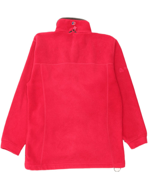 Jachetă polar supradimensionată pentru femei BERGHAUS, UK 14, roz mare