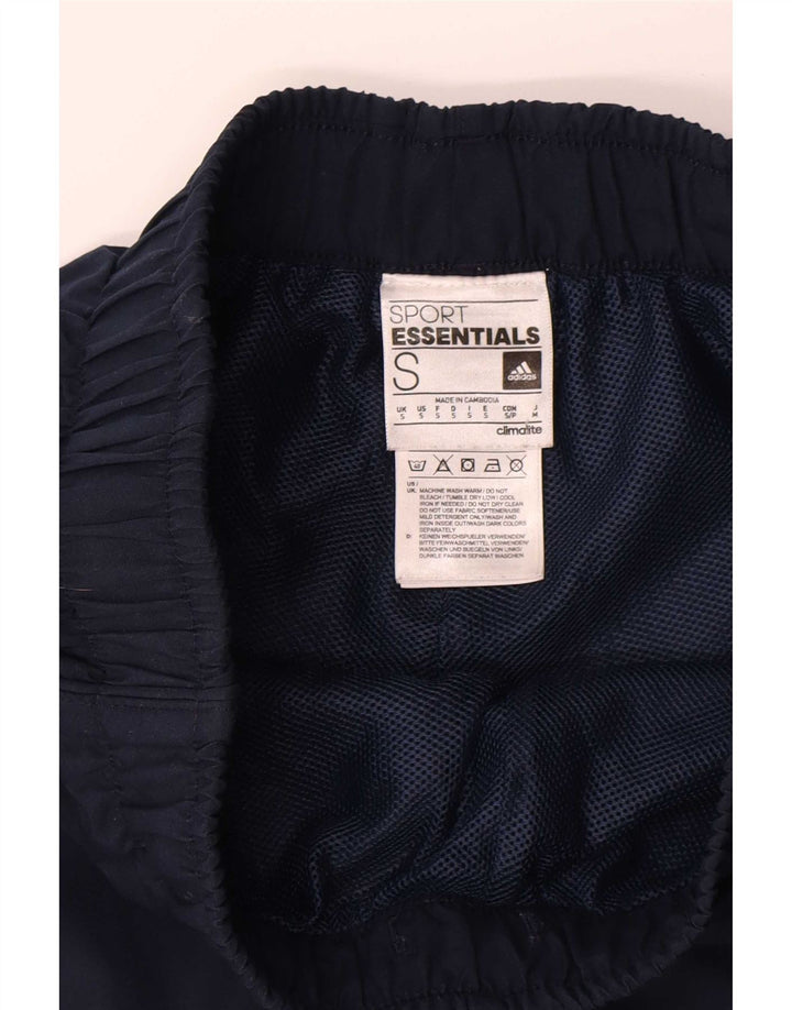 Pantaloni scurți sport pentru bărbați Adidas Climalite, poliester, albastru mic