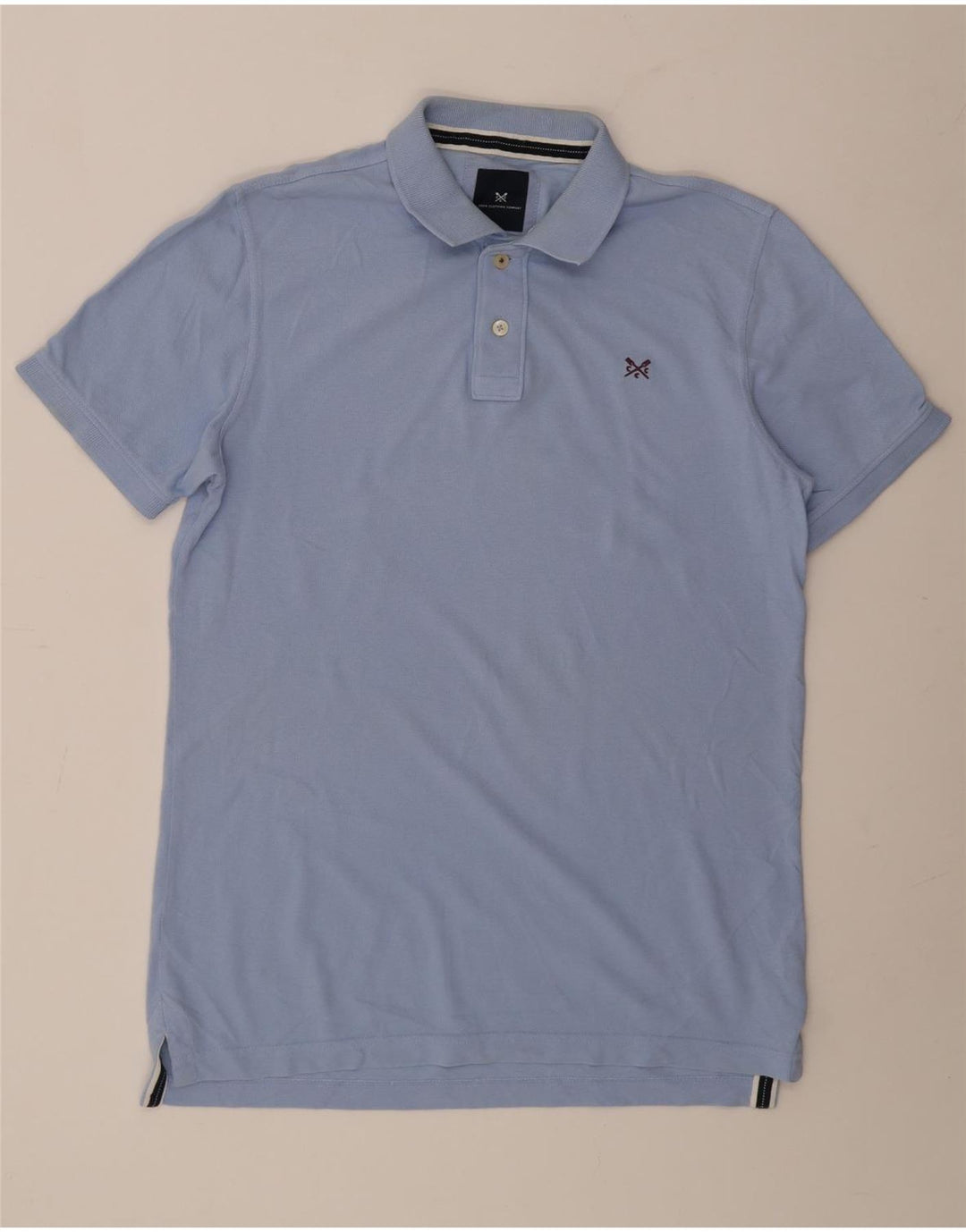CREW CLOTHING Tricou polo pentru bărbați Bumbac albastru mediu