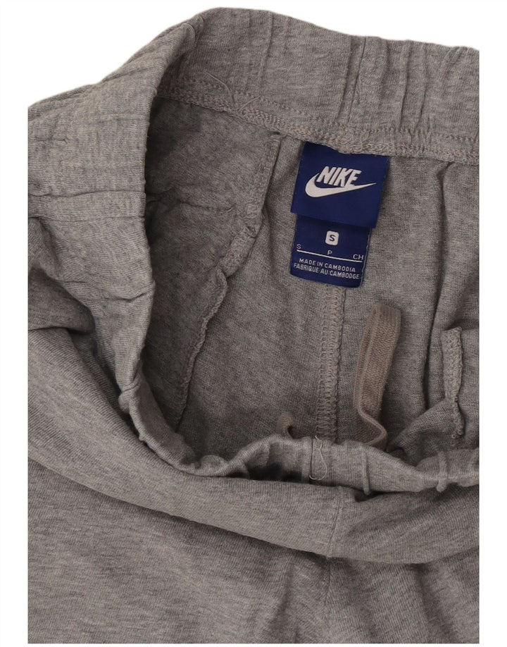 Pantaloni scurti sport pentru femei NIKE UK 10 mici, gri, pete