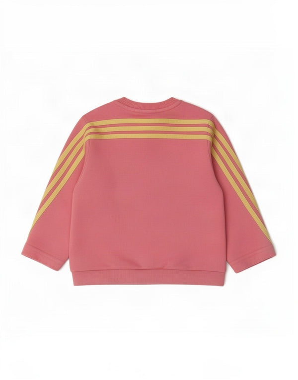 Pulover Adidas Bebeluş Fetiţe Disney Graphic Pulover 9-12 Luni Roz Bumbac