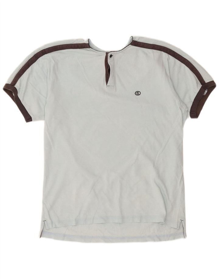 Tricou pentru bărbați Champion Top mare albastru Colorblock