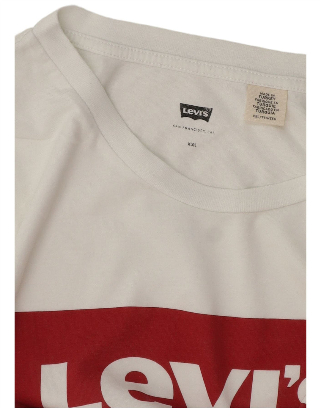 Tricou grafic pentru bărbați Levi's Top 2XL Alb