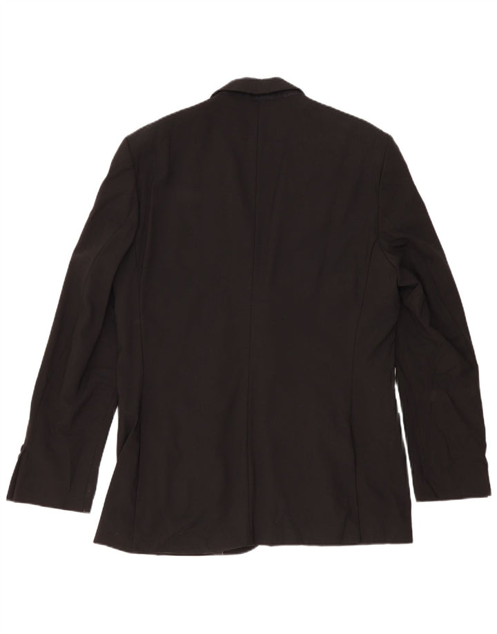 Blazer pentru bărbați Zara cu 2 nasturi EU 52, mare, neagră, clasică