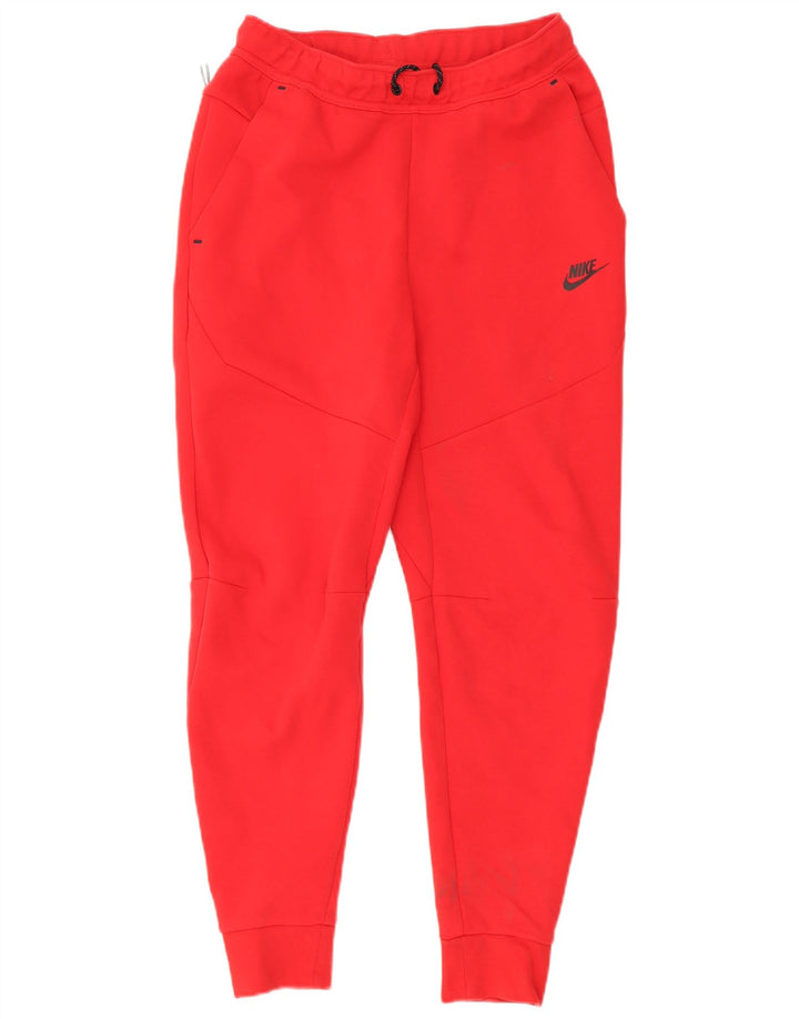 Pantaloni de trening pentru bărbați Nike Pantaloni de jogging Bumbac roșu mic