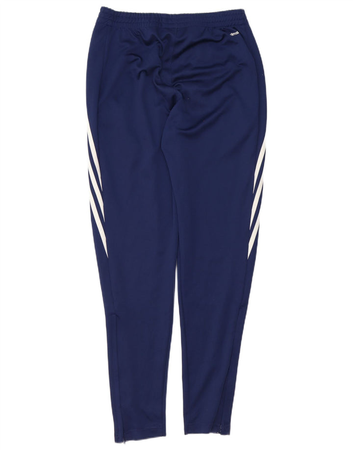 Pantaloni de trening Adidas Climalite pentru bărbați, poliester mici, albastru