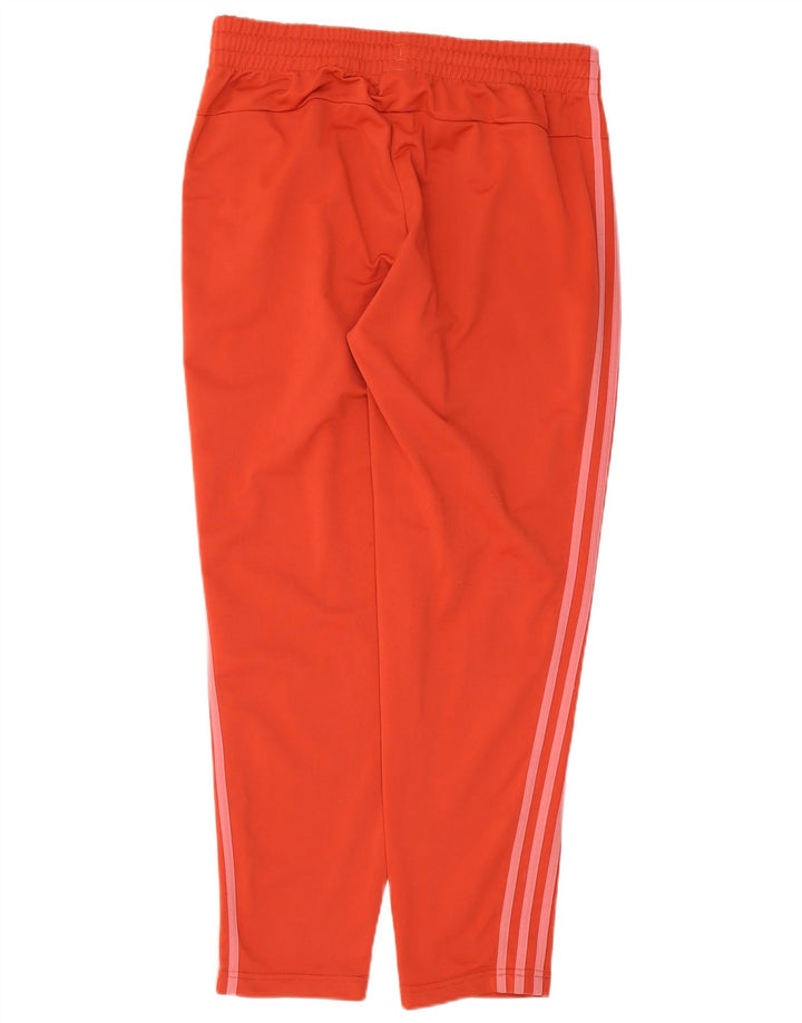 Pantaloni de trening Adidas pentru femei Marea Britanie 16/18 Poliester roșu mare