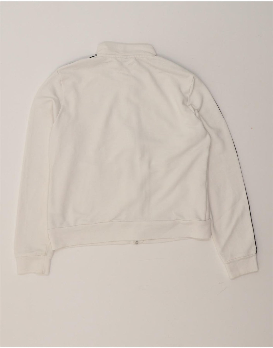 Jachetă de top cu trening grafic Puma pentru femei UK 14 Medium White Colorblock