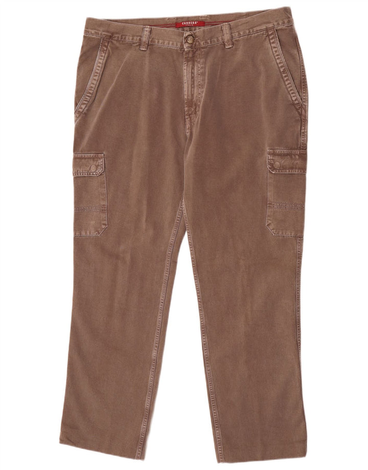 Pantaloni cargo pentru bărbați Carrera Regular Fit L40 L30, bumbac maro