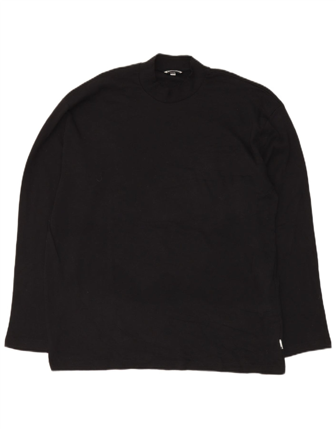 F.LLI CAMPAGNOLO Top pentru bărbați cu mânecă lungă 2XL bumbac negru