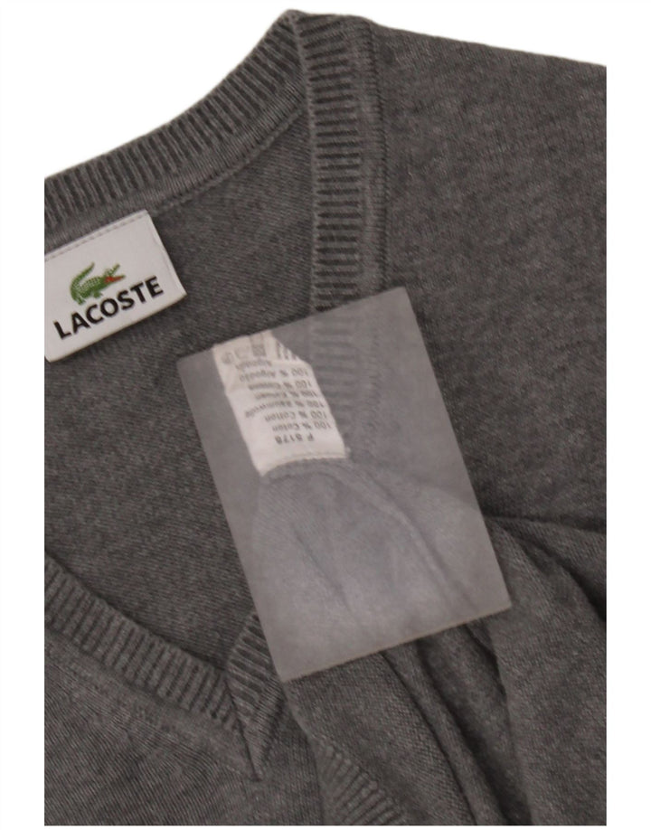 Lacoste Mens Vest Tank Top Marimea 3 Bumbac Gri mic