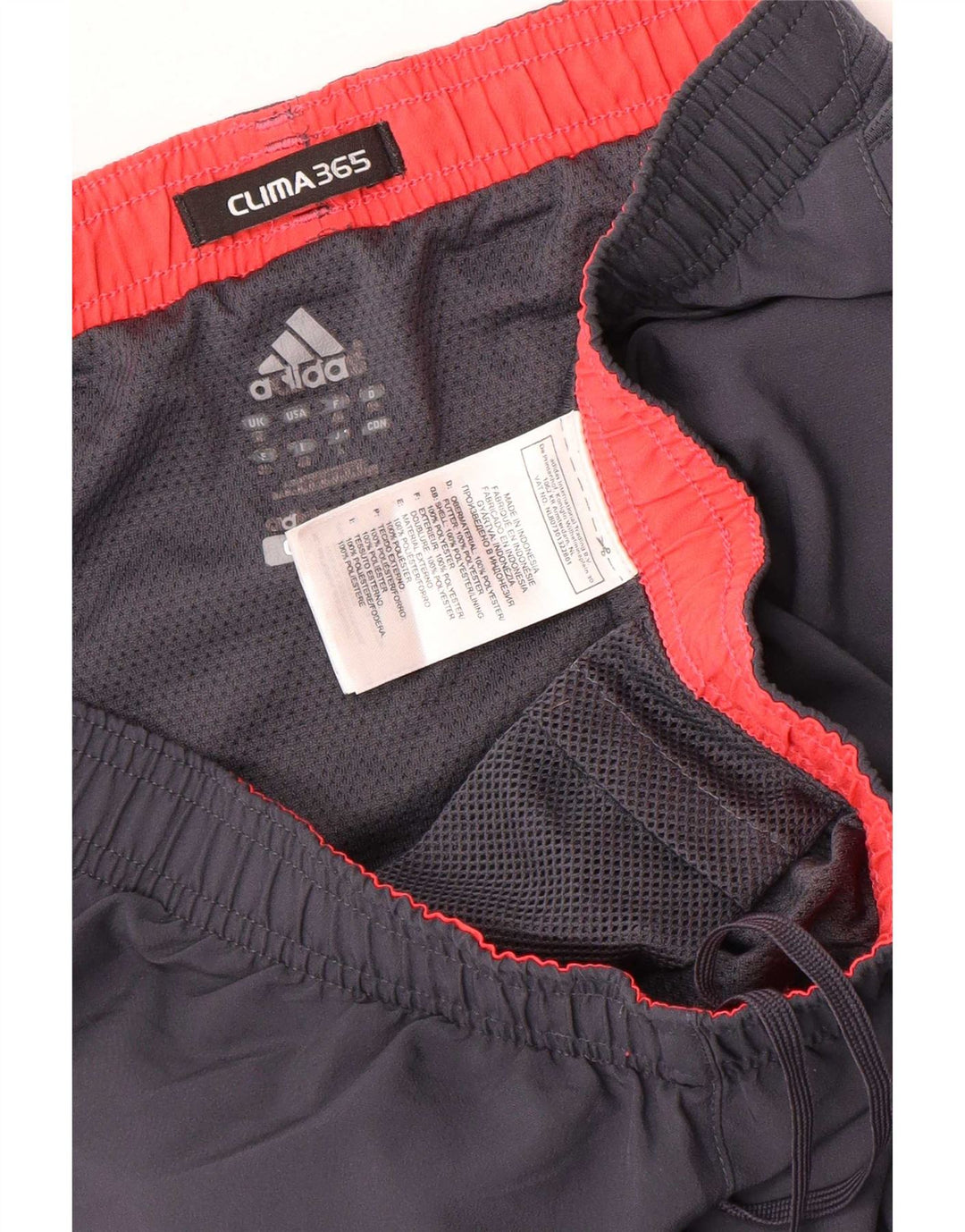 Pantaloni scurți sport Adidas Clima 365 pentru bărbați, gri mediu, poliester color bloc