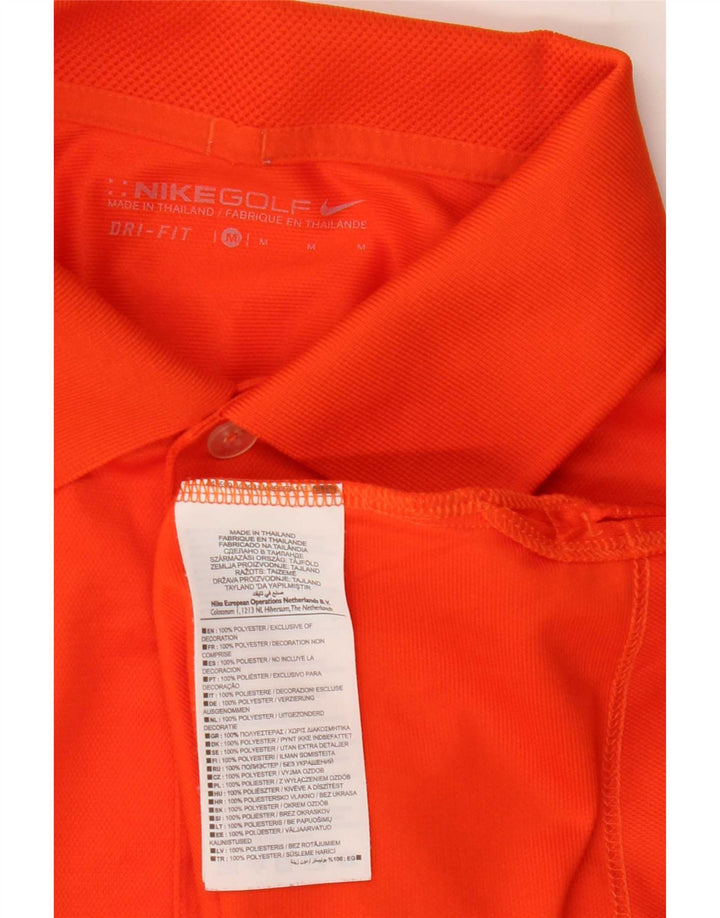 Treu polo pentru bărbați Nike Poliester portocaliu mediu