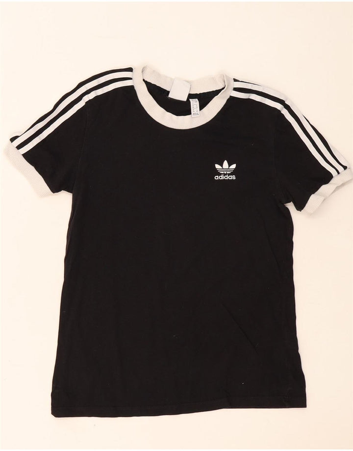 Tricou Adidas pentru femei Top UK 8 Small Black Bumbac