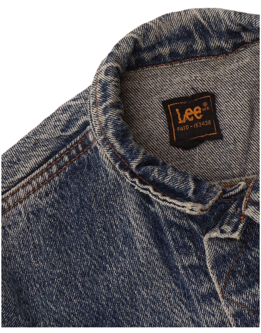 Jachetă de blugi pentru bărbați LEE UK 36 Small Blue