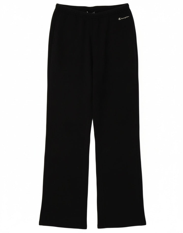 Pantaloni de trening Champion pentru femei UK 12 Medium Black Bumbac