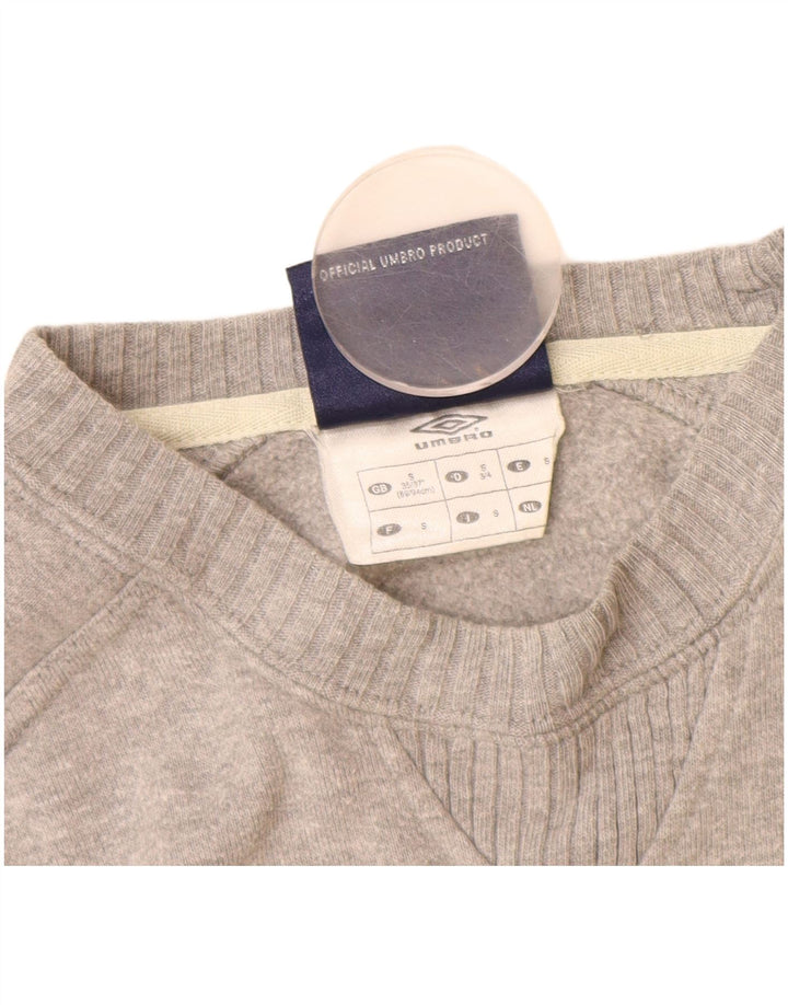 Pulover pentru bărbați Umbro UK 35/37 Bumbac gri mic