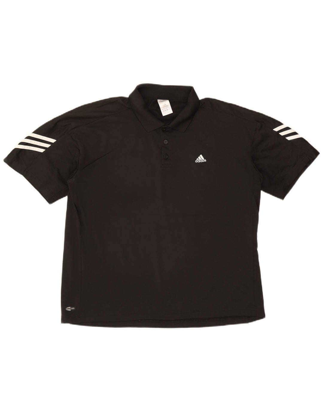 Tricou polo Adidas Climacool XL, negru, poliester
