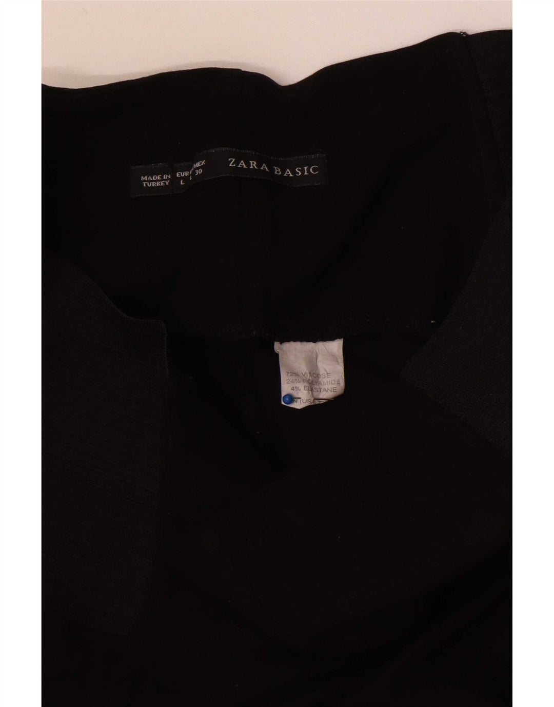 Leggings pentru femei Zara, mare, negru, viscoză