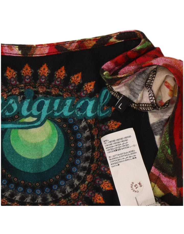 Rochie A-Line Desigual pentru femei UK 14, mare, multicoloră, geometrică