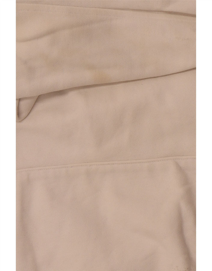 Pulover cu glugă cu grafic supradimensionat pentru femei LEVI'S UK 14 Medium Off White