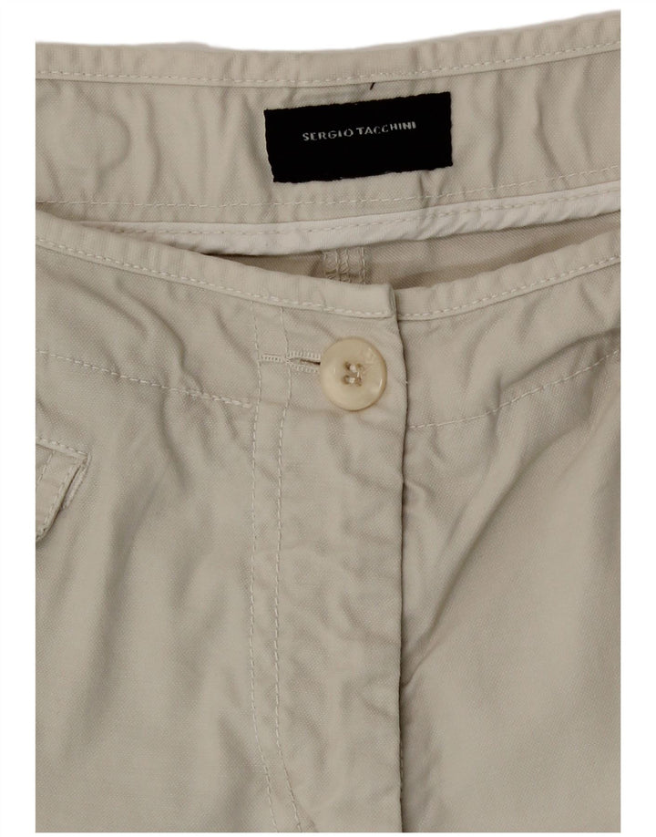 Pantaloni scurți cargo pentru femei Sergio Tacchini, mari W32, bej