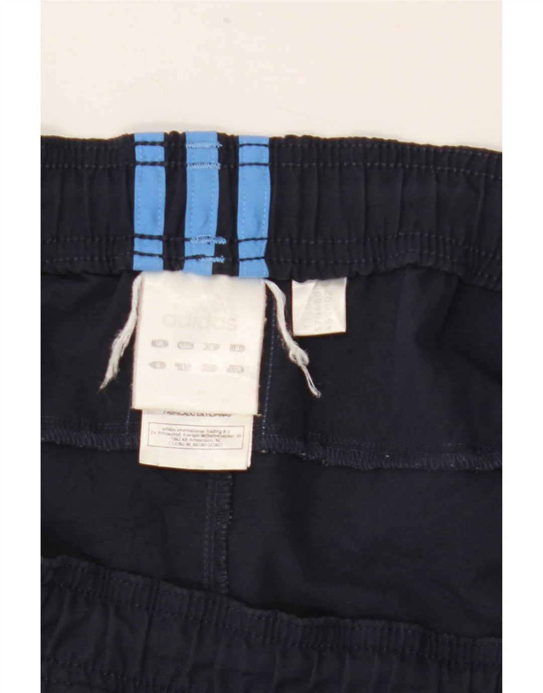 Pantaloni scurți sport pentru bărbați Adidas, mari, albastru, poliester