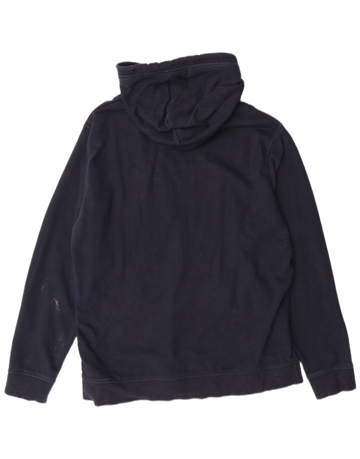 PENGUIN Pulover cu glugă pentru bărbați XL Bumbac bleumarin