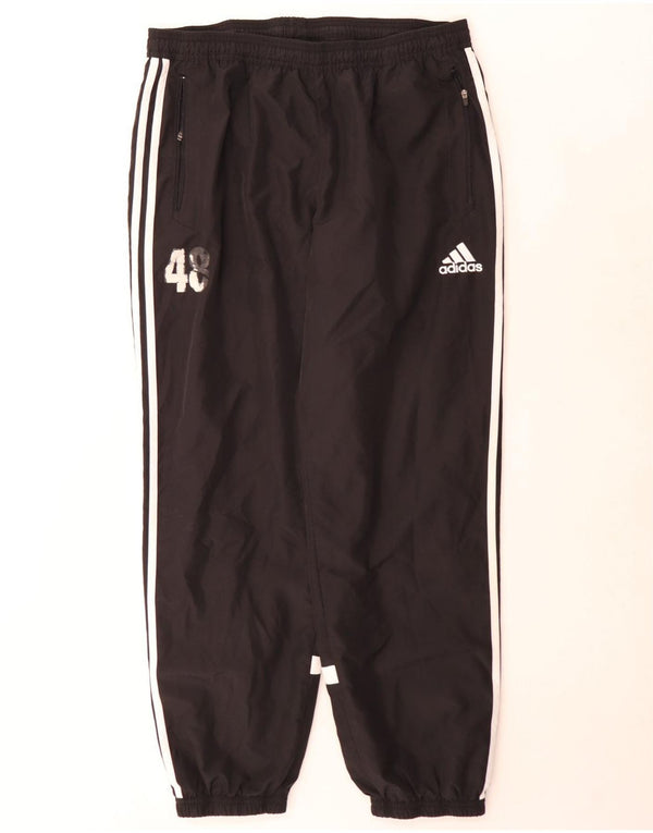 Pantaloni de trening pentru bărbați Adidas Pantaloni de jogging XL Poliester color bloc negru