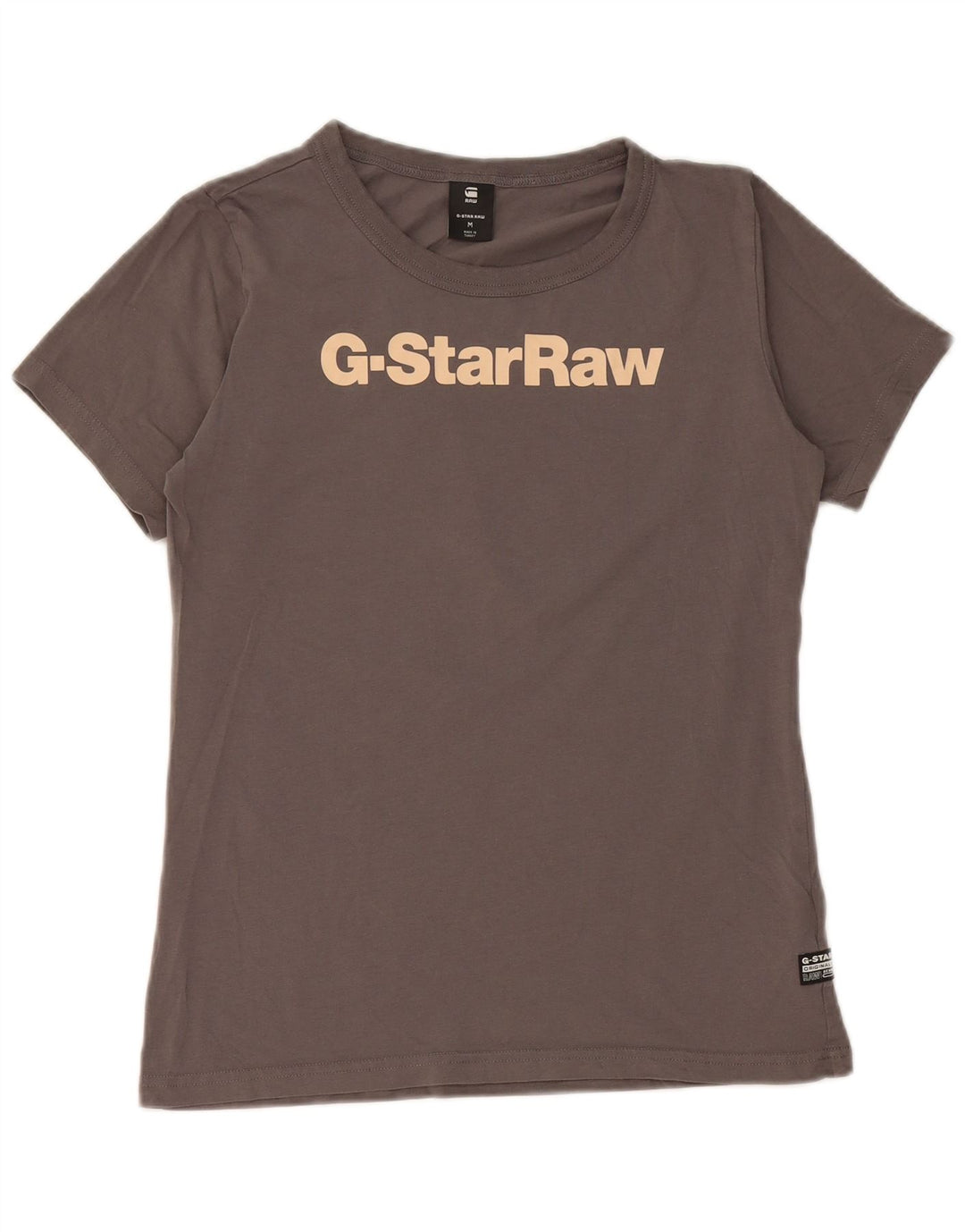 Tricou grafic G-Star pentru femei Top UK 12 Medium Gri Bumbac