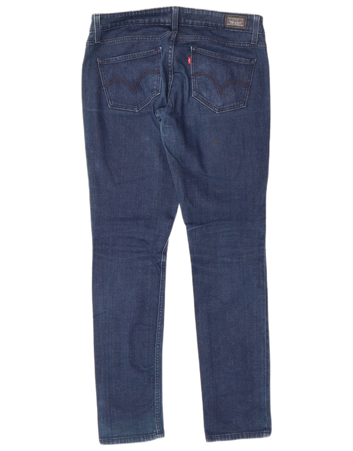 Blugi Levi's pentru femei 524 Super Low Slim US 7 Medium W32 L31 Blue Bumbac