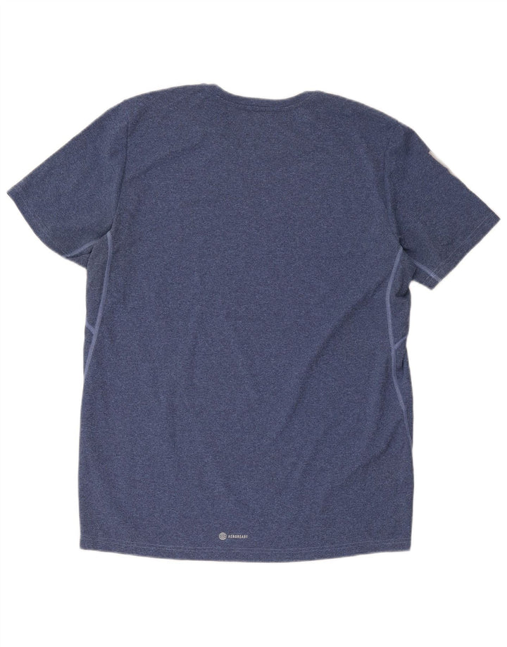 Tricou Adidas Aeroready Regular Fit Top Large Blue