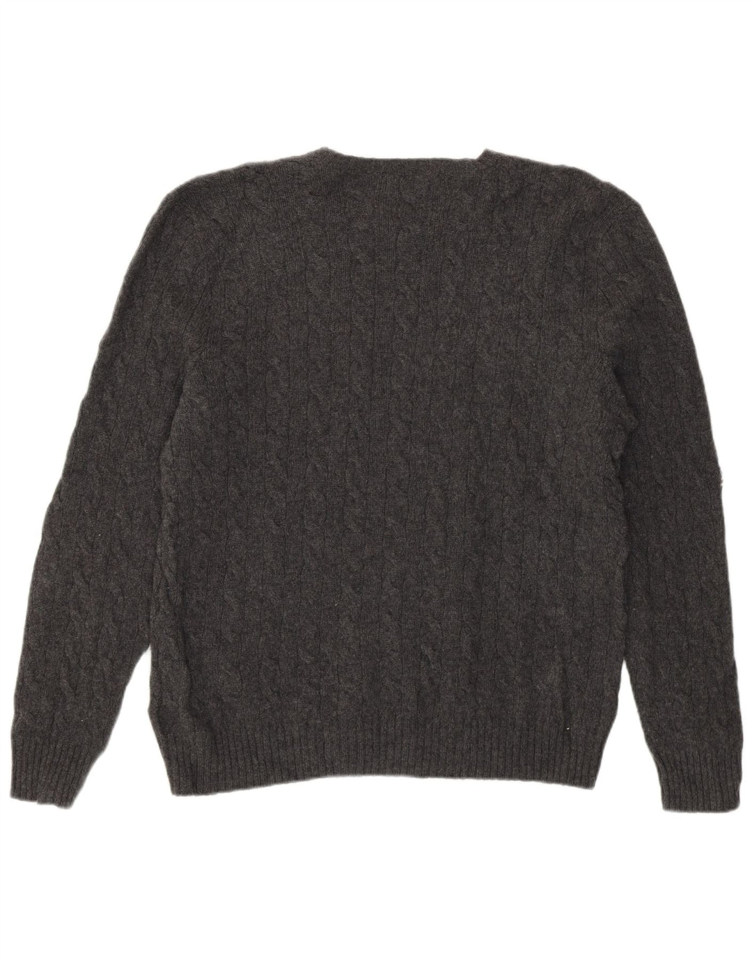 Pulover Polo Ralph Lauren pentru bărbați, cu gât crew, XL, lână gri