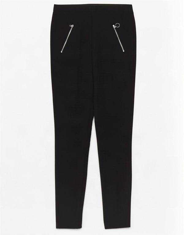 Marks & Spencer Pantaloni skinny casual pentru femei UK 10 Small W28 L28 Negru