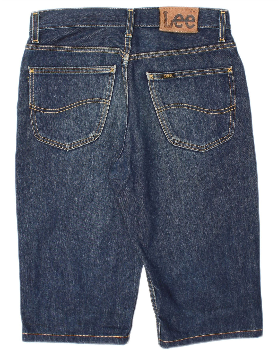 Pantaloni scurți LEE Detroit Denim W32, bumbac albastru mediu