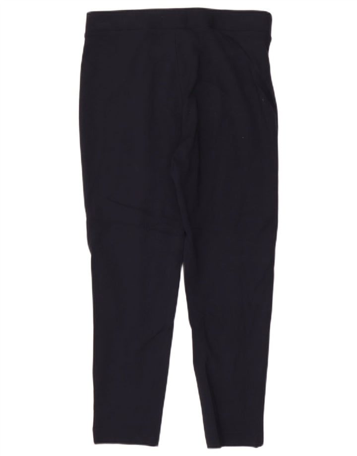 Leggings crop pentru femei Marks & Spencer UK 12 Medium Bluemarin Blue Viscose