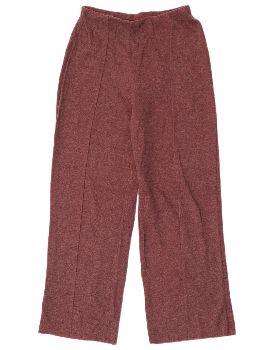 Pantaloni de trening ZARA pentru femei UK 8 Small Maroon Poliester