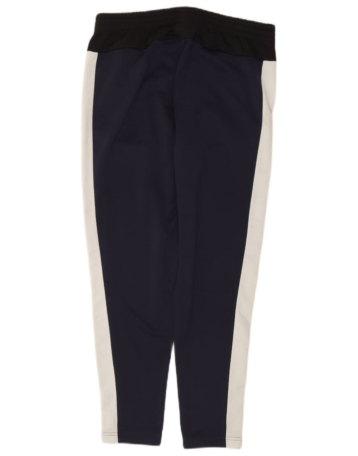 Leggings pentru femei Adidas UK 14 Medium bleumarin poliester color bloc