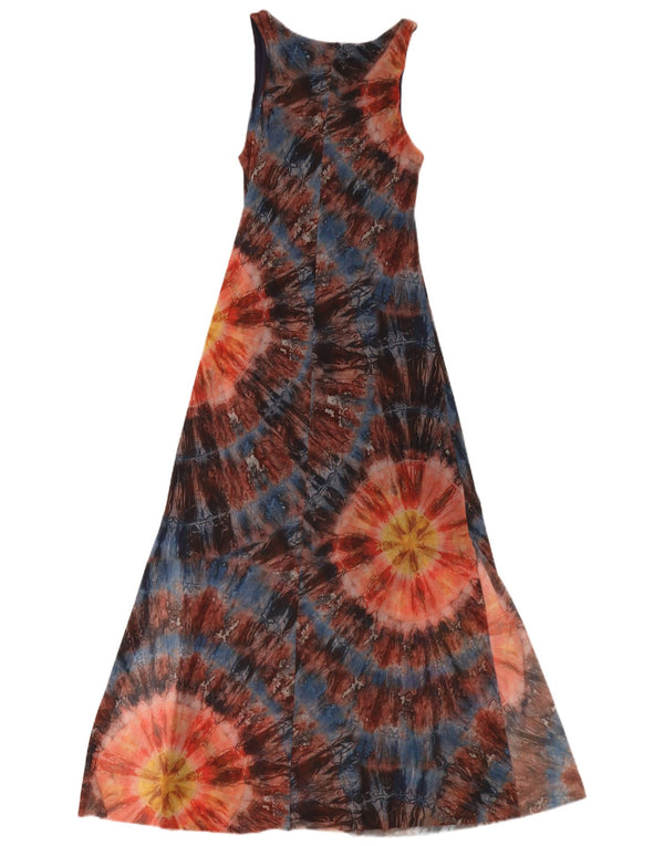 Rochie maxi fără mâneci pentru femei Desigual UK 12 Medium Multicolor Tie Dye