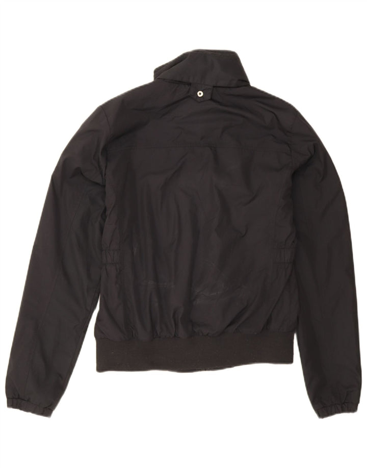 Jachetă bomber cu glugă pentru femei Champion UK 14 Medium Bleumarin
