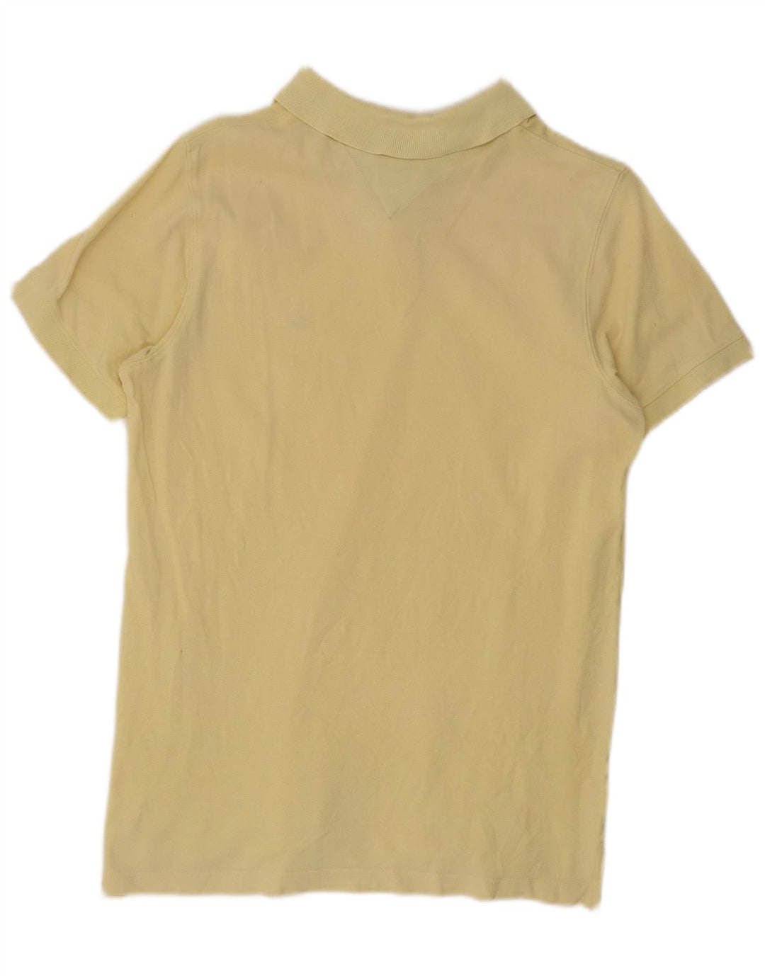 Tricou polo Tommy Hilfiger pentru bărbați, slim, galben mediu