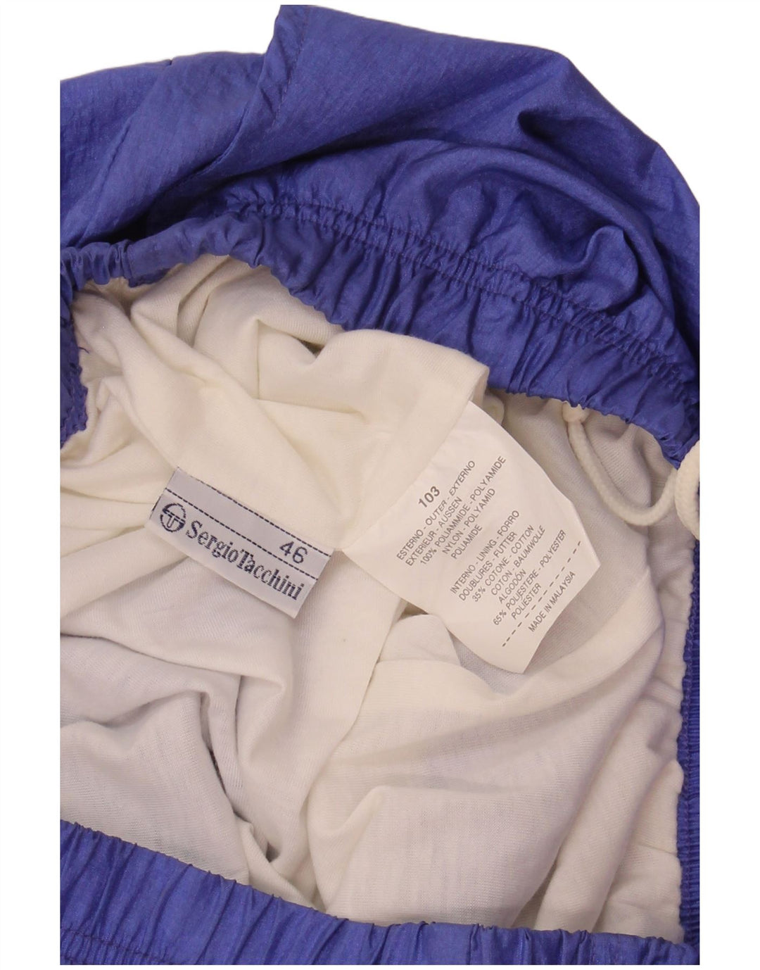 SERGIO TACCHINI Pantaloni de trening pentru bărbați Pantaloni de jogging IT 46 Small Blue Nylon
