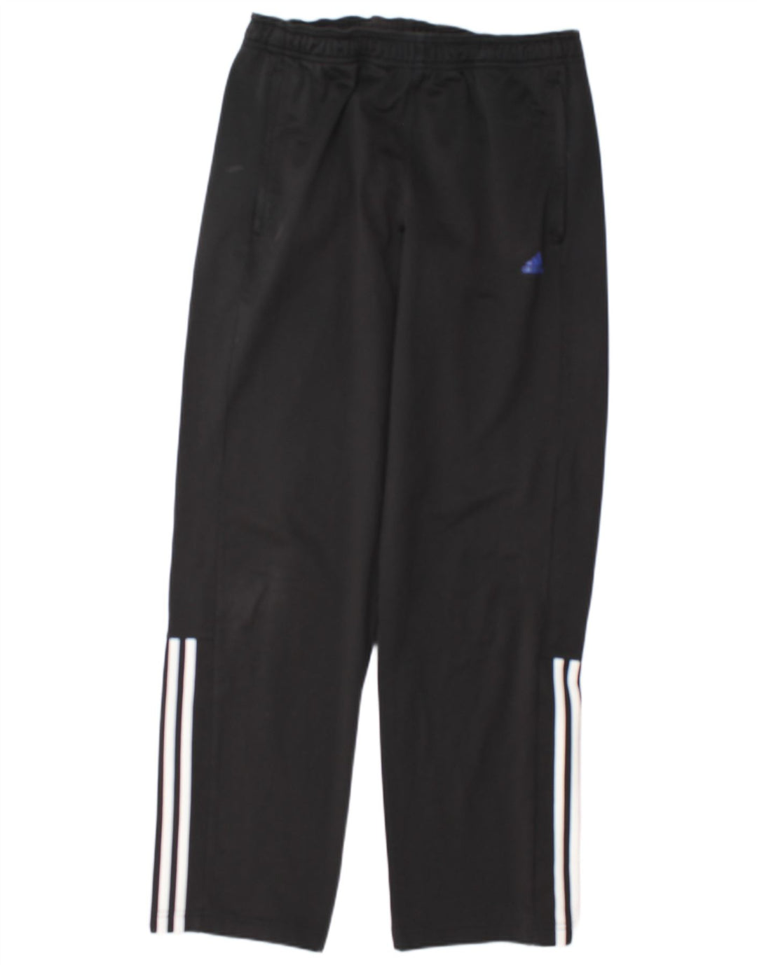 Pantaloni de trening Adidas pentru bărbați, poliester mediu negru