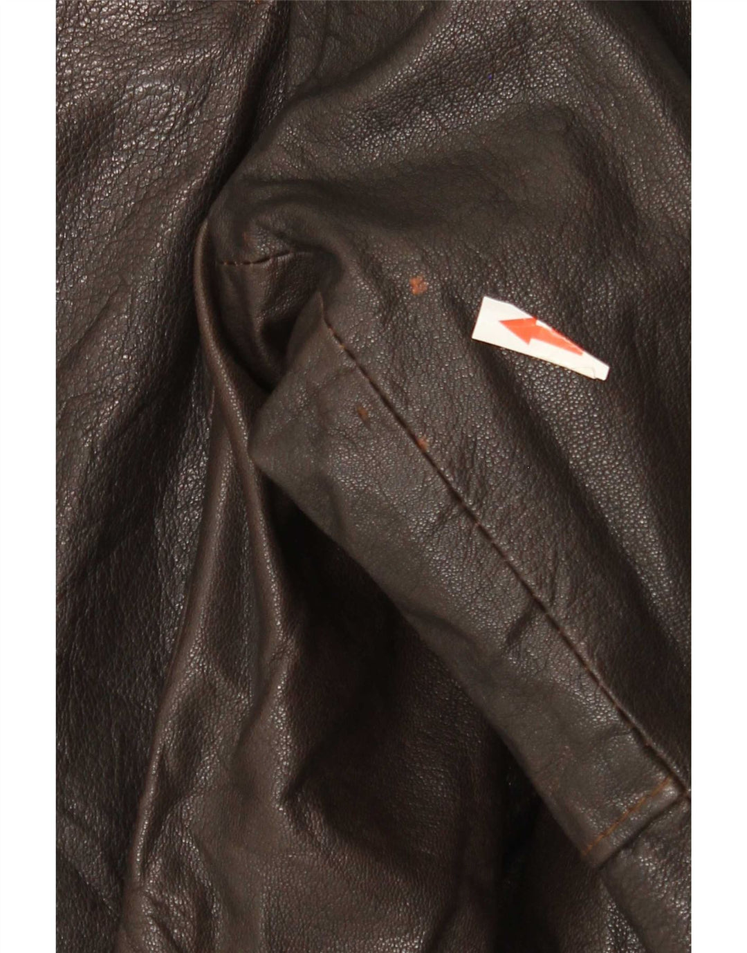 Jachetă de piele vintage pentru bărbați UK 40 mare maro