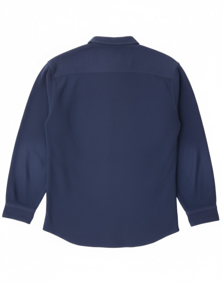 Cămașă pentru bărbați Fila Fleece IT 46 Small Bleumarin Poliester