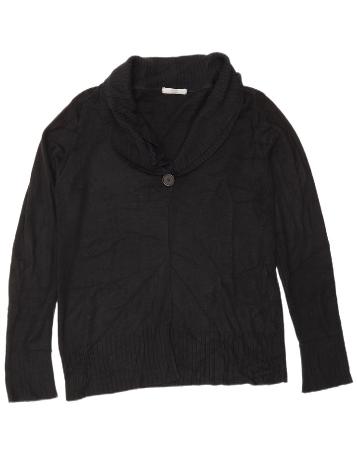 Pulover cardigan pentru femei Marks & Spencer UK 12 Medium Negru Acrilic