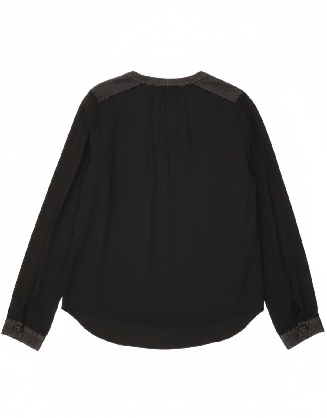 Bluză oversized cu mânecă lungă pentru femei Tommy Hilfiger Top US 4 Small Black