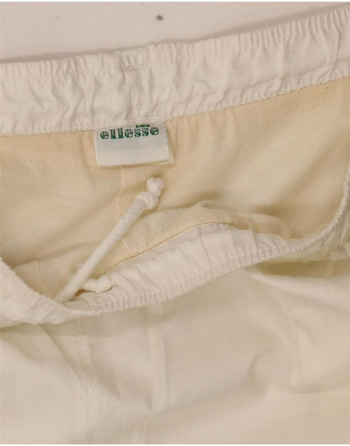 Pantaloni de trening pentru bărbați Ellesse Pantaloni de jogging, mari, alb